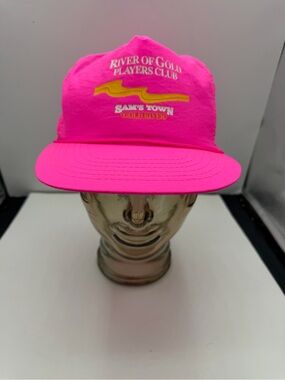 Vintage Neon Pink Snapback Hat